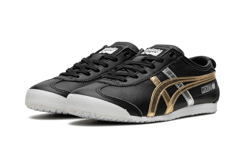 Onitsuka Tiger Mexico 66 Sneakers - Black Gold Silver | D5V2L 9094