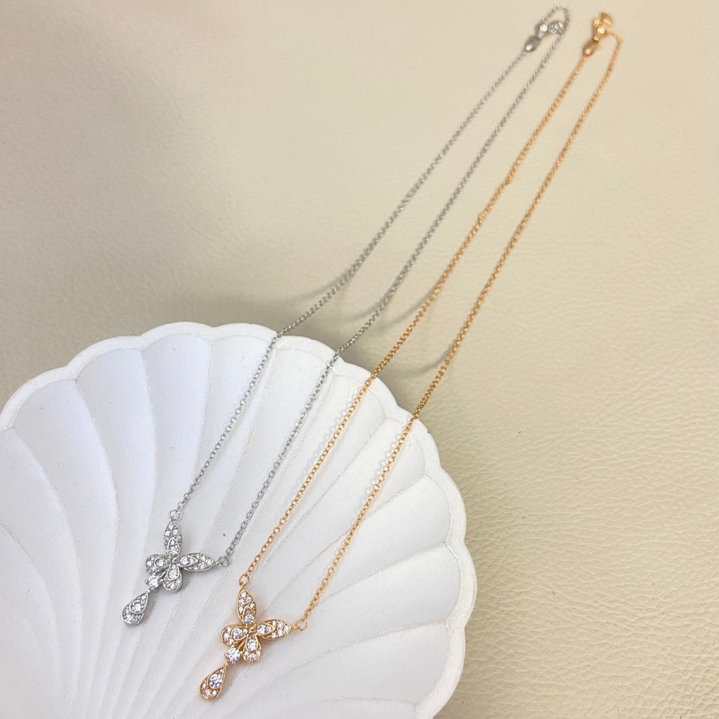 Graff New Tassel Butterfly Necklace